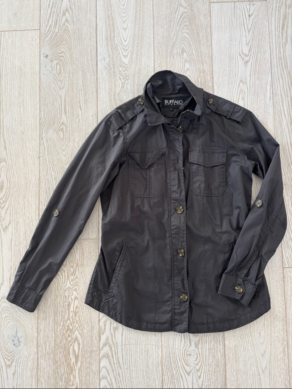 Buffalo David Bitton charcoal gray jacket.